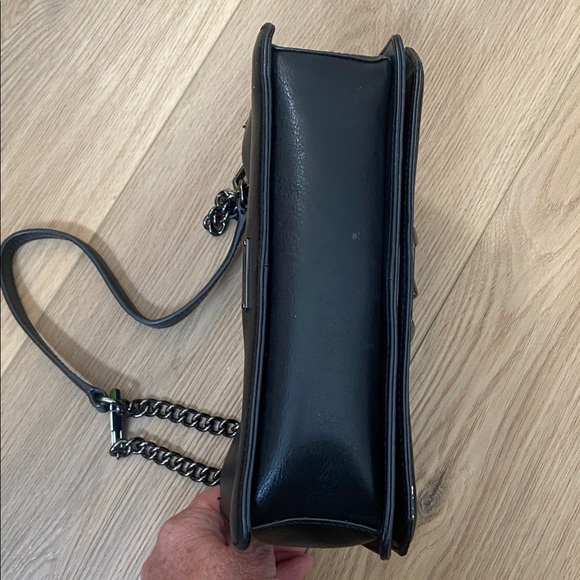 Rebecca Minkoff Black Chevron Crossbody Bag - Picture 7 of 11